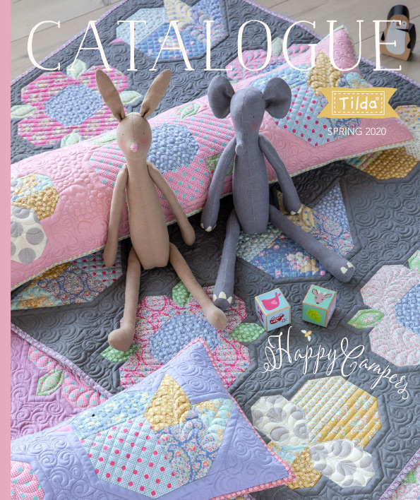 Tilda Happy Campers – Color Girl Quilts by Sharon McConnell