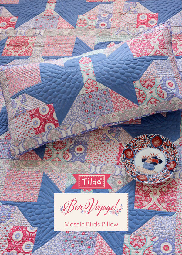 MosaicBirdsPillow-Cover