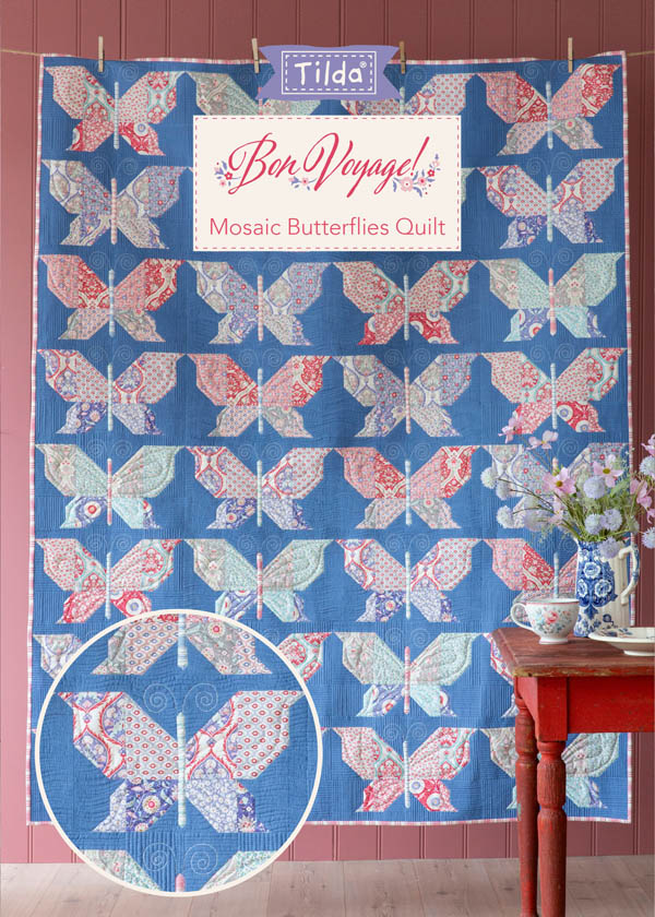 MosaicButterfliesQuilt-Cover