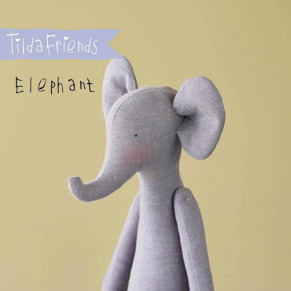 Tilda Friends web_Elephant